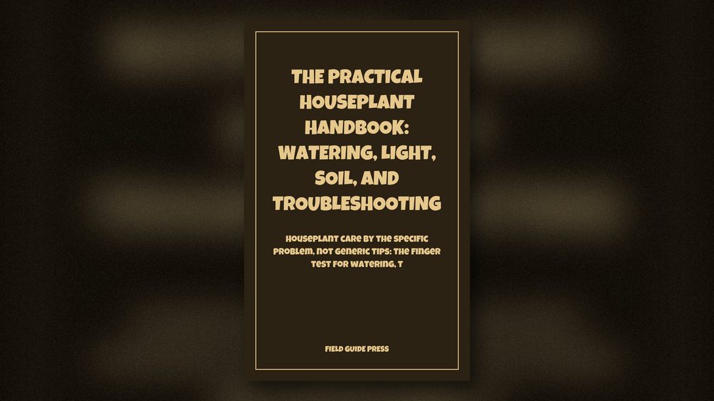 The Practical Houseplant Handbook: Watering, Light, Soil, and Troubleshooting — preview